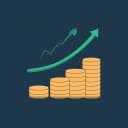 Investment math icon